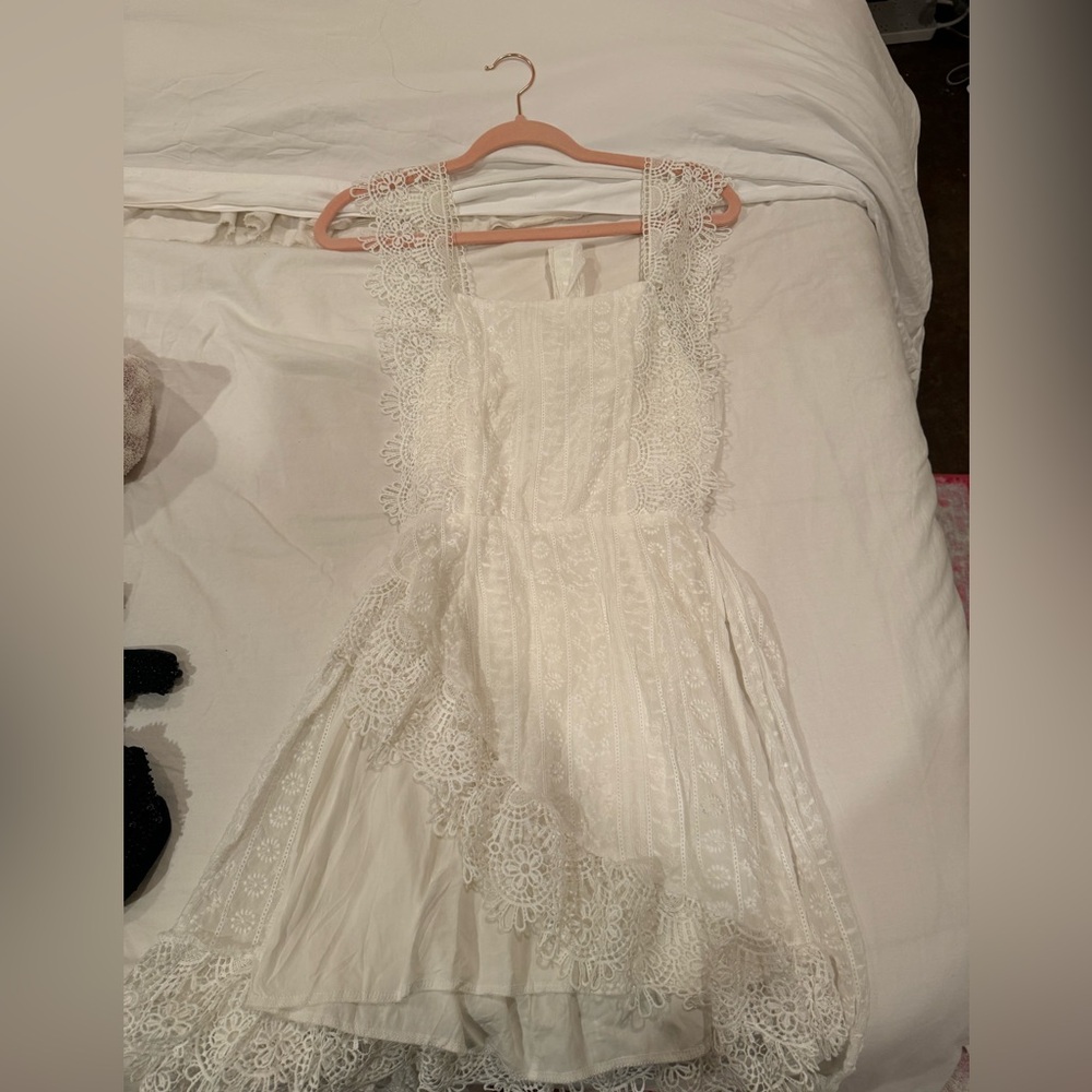 Boutique white dress